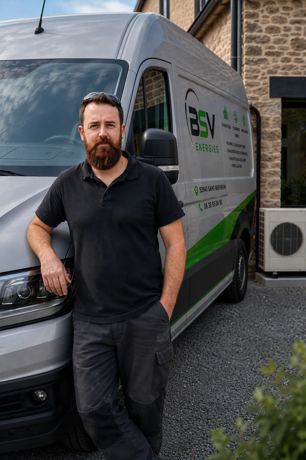 Billy Diaz-Rosa, fondateur de BSV Énergies